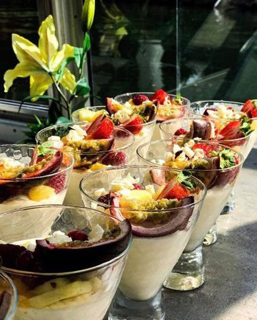 Buffet réalisé par un traiteur