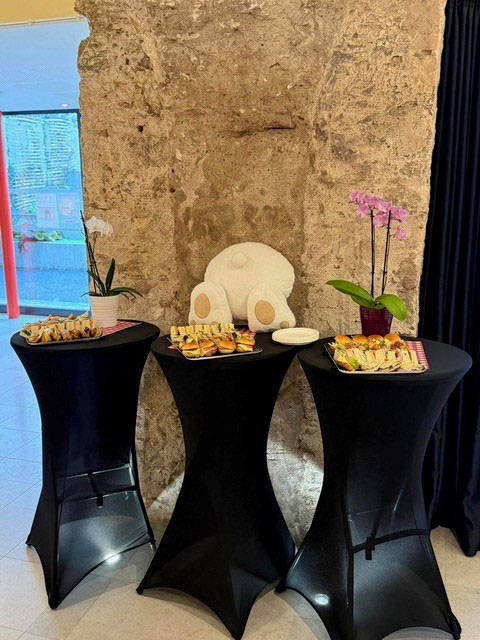 Cocktail repas par un traiteur